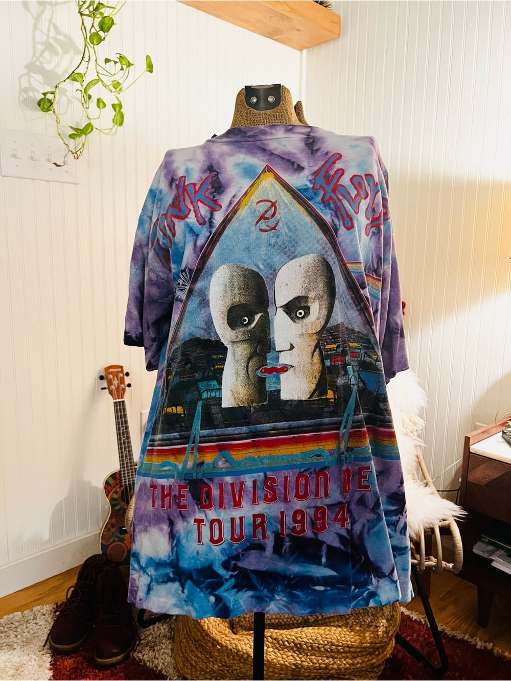 Vintage Pink Floyd The Division Bell Tour 1994 Graphic t-shirt SZ MED